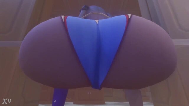 Monica loves when her boyfriend puts it in her round, juicy backside.