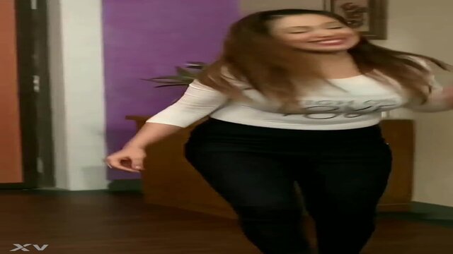 Babita shows off her thick jugs