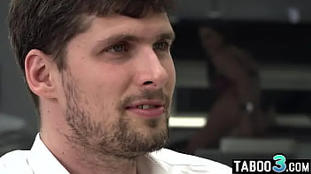 Hot brunette babe Tina Kay uses her tight ass to seduce her big cocked BF