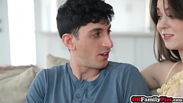 Big ass teen stepsister Megan Marx celebrated hump day in on big hard hump