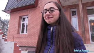 Russian Cutie Gets Ravaged by Massive D***, Glasses Shattered, Unreleased Passion